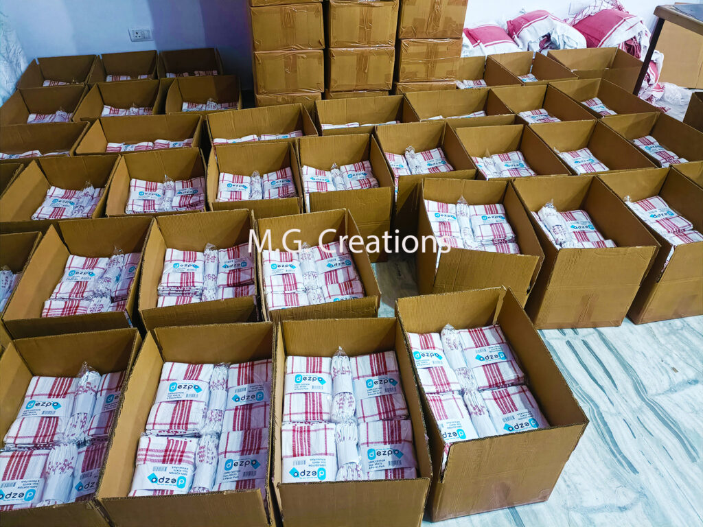 Towels box packaging