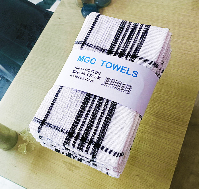 towels band packaging